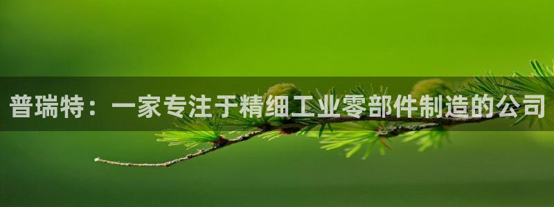 彩神v集团有限公司：普瑞特：一家专注于精细工业零部件制造的公司